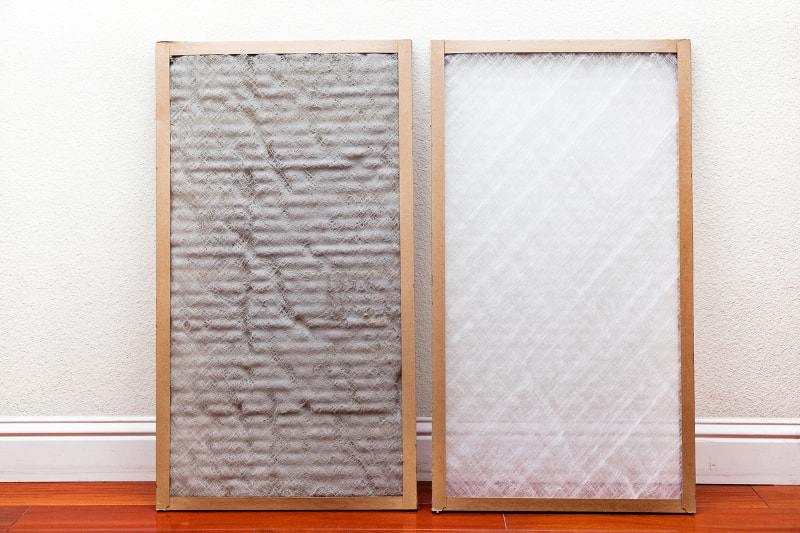 Clean Filter Improves AC System Efficiency