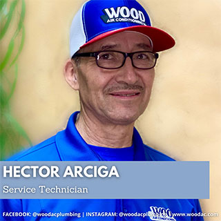 Hector Arciga, Service Technician