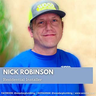 Nick Robinson, Residential Installer