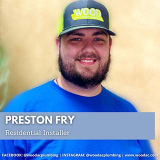 Preston Fry, Residential Installer